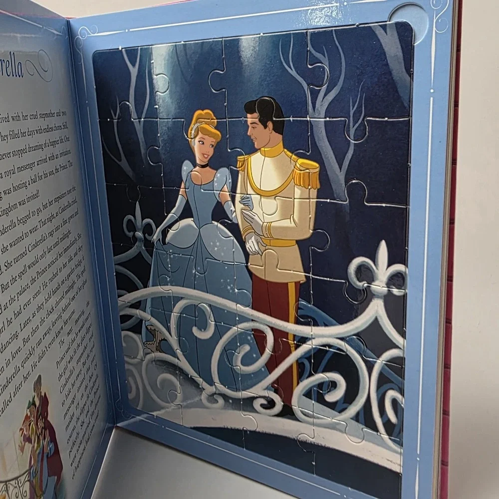 NEW Disney Princess: Pretty‎ Princess Puzzles and True Love Stories #0673